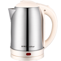 荣事达(Royalstar)电热水壶家用 烧水壶暖水壶开水壶办公304不锈钢大功率1.8L 精钢款RS-KT18M