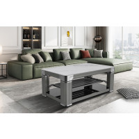 志高取暖桌:X23兰玉木/玛瑙灰 (双升降,中层独立升降|带轮子|大立柱)