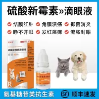 硫酸新霉素滴眼液宠物用猫咪眼药水狗狗眼药水眼睛发炎消炎流泪痕