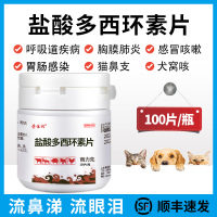 盐酸多西环素片猫鼻支治疗药犬窝咳药宠物狗狗猫咪犬用感冒药咳嗽