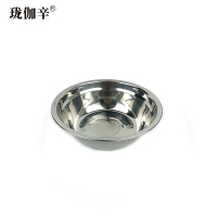 珑伽辛 加厚无磁不锈钢碗汤盆 14CM/个