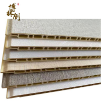 博林创 竹木纤维集成墙板装饰板 BL-DZ墙板 /平方米