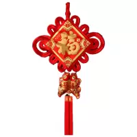 锦瑞星福字精品立体特大号中国结挂件100#金福挂鱼/个