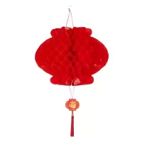 锦瑞星挂饰蜂窝灯笼加厚10个15cm/包