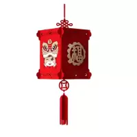 锦瑞星新年装饰福字宫灯挂件J52/个