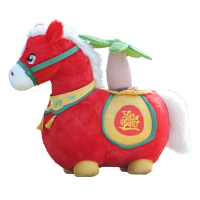 锦瑞星 新年吉祥物公仔摆件 F毛绒58cm 个