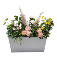 锦瑞星隔断装饰仿真植物摆件M5-A件