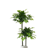 锦瑞星仿真花植物摆件M6-A件