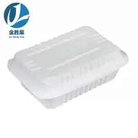 金胜星J01 一次性米饭盒 450ML 纯白 240只/箱