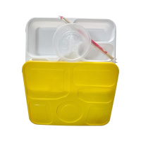 金胜星 六格餐盒(带汤碗、筷子)1500ml+200ml汤碗+筷子 套