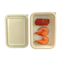 金胜星 一次性降解方盒650ml 200套/箱