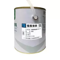 恒良牌醇酸调和漆CO3-3紫红2.5kg