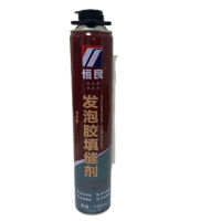 恒良牌发泡胶填缝剂750ml 900g(车皮专用)