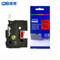 旗胜 标签色带红底黑字 36mm TZe-461 个