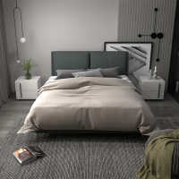 CBD软床 西绵真皮床,联名款软床