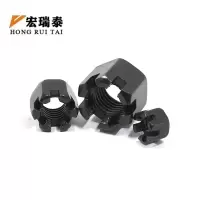 宏瑞泰 开槽六角螺母 M27*35mm 个