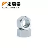 宏瑞泰 镀锌六角螺母 4.8级 M4 个