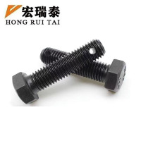 宏瑞泰 粗杆带孔六角螺栓 M24*110 个