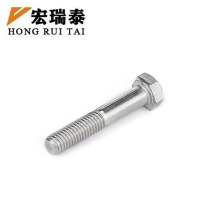 宏瑞泰 不锈钢半扣六角螺栓 M12*140 个