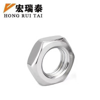 宏瑞泰 锌镍合金薄螺母 M16 个