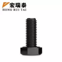 宏瑞泰 发黑六角螺栓AB级 M10*30 个