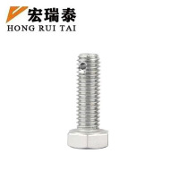 宏瑞泰 304不锈钢带孔螺栓 6.8级 M6*40 个