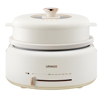 七彩叮当 电火锅 多用途锅 电煮锅多功能锅分体式家用电热锅涮肉锅火锅锅具 QC-HG03A