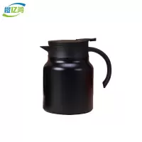 橙亿鸿 316不锈钢真空保温壶 焖茶壶 1000ML黑色/个