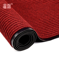 温馨 PVC双条纹地毯 暗红1.8*15m 卷