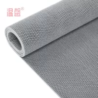 温馨 镂空防滑垫 灰色5mm*1.2m宽 米