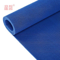 温馨 PVC防滑地垫 蓝色5mm*2m宽 米