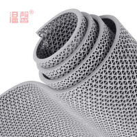 温馨 镂空地垫 灰色5mm*1.6m宽 米