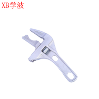 学波 铝合金卫浴扳手 银半圆卫浴扳手,0.17kg