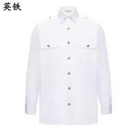 白色长袖工作服