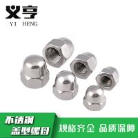 义亨 不锈钢盖型螺母 M20 个