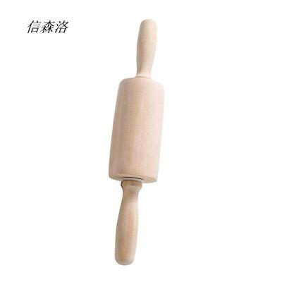 信森洛 滚轴实木擀面杖杆 走锤面杆 个(30*5.5cm)