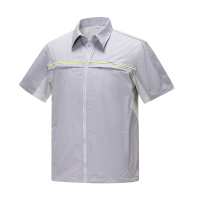 SICURO夏季半袖工装工作服套装吸汗透气ZAFZ009T(套)