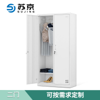 苏京 铁皮更衣柜储物柜常规款可定制二门SJB-07/台