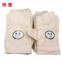 双层帆布手套