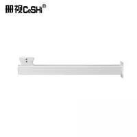 册视监控摄像机支架户外壁装114管立杆横臂鸭嘴头横杆支架5*11cm个