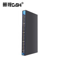 册视48口百兆+2口千兆交换机TXE254台