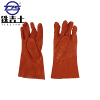 铁吉士 止滑手套防腐耐油耐酸碱加厚工业劳保手套 防滑颗粒手套 单位:双