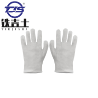 铁吉士 白布作业手套 10双 单位:包