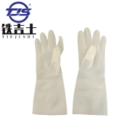 铁吉士 乳胶手套牛筋加厚劳保耐磨工作手套 乳胶手套 单位:双