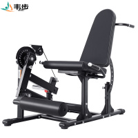 韦步FLT002腿部肌肉力量训练器坐姿腿屈伸弯举下肢练腿健身器材股四头机(单机+ 30公斤片)