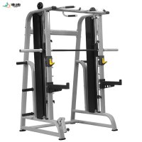 韦步史密斯机健身房深蹲架商用龙门架综合训练卧推杠铃架健身器材