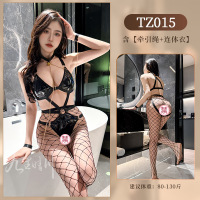 九里晴川漆皮捆绑调教套装透视性感cos内衣女用睡衣成人用品 TZ015 均码
