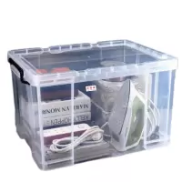 澎铭源 储物/收纳用品 透明塑料收纳箱525*375*300mm个