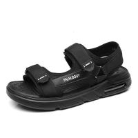 NAKEZG增高气垫凉鞋男2024夏季运动休闲外穿男士沙滩鞋韩版潮流开车男鞋