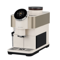 咖博士(Dr.coffee)咖啡机全自动家用意式咖啡机研磨一体机半自动一键萃取智能操作小型办公室玛斯特H2 白色